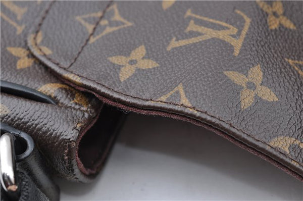 Auth Louis Vuitton Monogram Macassar District PM Shoulder Bag M40935 LV J5127