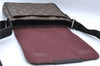 Auth Louis Vuitton Monogram Macassar District PM Shoulder Bag M40935 LV J5127