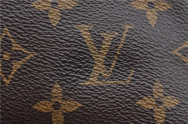 Auth Louis Vuitton Monogram Macassar District PM Shoulder Bag M40935 LV J5127