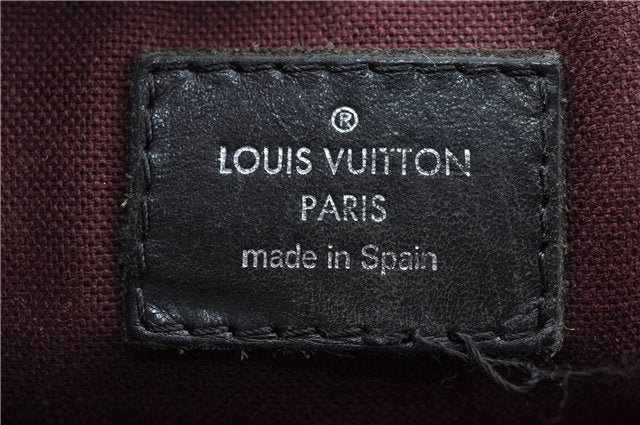 Auth Louis Vuitton Monogram Macassar District PM Shoulder Bag M40935 LV J5127