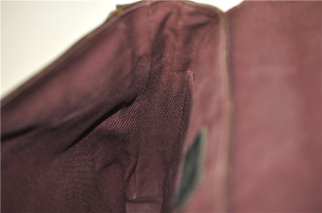 Auth Louis Vuitton Monogram Macassar District PM Shoulder Bag M40935 LV J5127