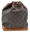 Authentic Louis Vuitton Monogram Noe Shoulder Drawstring Bag M42224 LV J5132