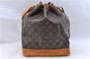 Authentic Louis Vuitton Monogram Noe Shoulder Drawstring Bag M42224 LV J5132
