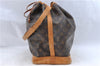 Authentic Louis Vuitton Monogram Noe Shoulder Drawstring Bag M42224 LV J5132