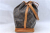 Authentic Louis Vuitton Monogram Noe Shoulder Drawstring Bag M42224 LV J5132