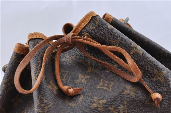 Authentic Louis Vuitton Monogram Noe Shoulder Drawstring Bag M42224 LV J5132