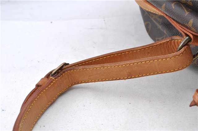 Authentic Louis Vuitton Monogram Noe Shoulder Drawstring Bag M42224 LV J5132