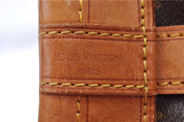 Authentic Louis Vuitton Monogram Noe Shoulder Drawstring Bag M42224 LV J5132