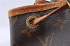 Authentic Louis Vuitton Monogram Noe Shoulder Drawstring Bag M42224 LV J5132
