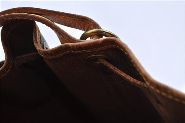 Authentic Louis Vuitton Monogram Noe Shoulder Drawstring Bag M42224 LV J5132