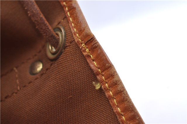 Authentic Louis Vuitton Monogram Noe Shoulder Drawstring Bag M42224 LV J5132