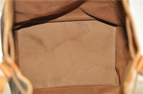 Authentic Louis Vuitton Monogram Noe Shoulder Drawstring Bag M42224 LV J5132