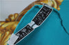 Authentic HERMES Carre 90 Scarf "Carrosses d'Or" Silk Light Blue J5135