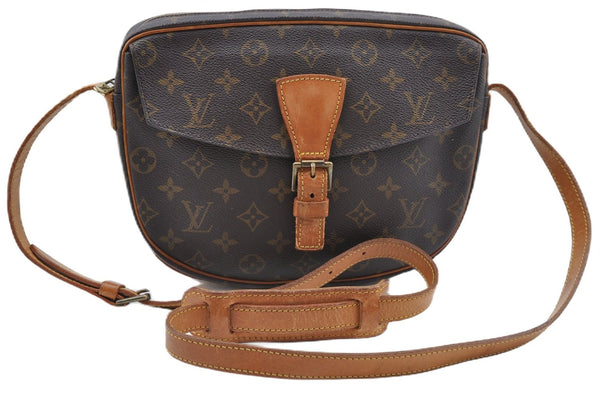 Authentic Louis Vuitton Monogram Jeune Fille GM M51225 Shoulder Cross Bag J5139