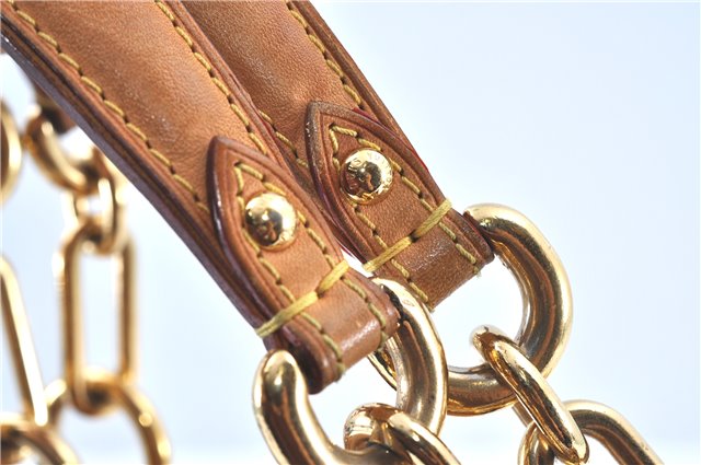 Authentic Louis Vuitton Monogram Multicolor Ursula Hand Bag M40123 White J5144