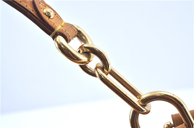 Authentic Louis Vuitton Monogram Multicolor Ursula Hand Bag M40123 White J5144