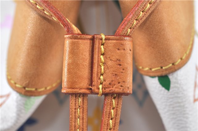 Authentic Louis Vuitton Monogram Multicolor Ursula Hand Bag M40123 White J5144