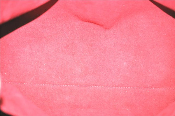 Authentic Louis Vuitton Monogram Multicolor Ursula Hand Bag M40123 White J5144