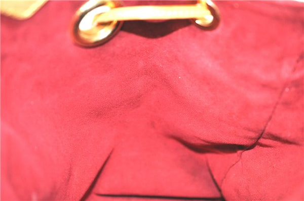 Authentic Louis Vuitton Monogram Multicolor Ursula Hand Bag M40123 White J5144