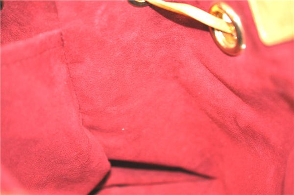 Authentic Louis Vuitton Monogram Multicolor Ursula Hand Bag M40123 White J5144