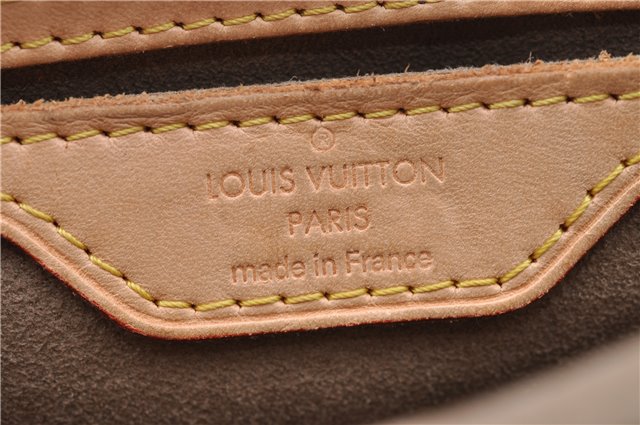 Authentic Louis Vuitton Monogram Multicolor Marilyn Hand Bag M40128 Black J5160