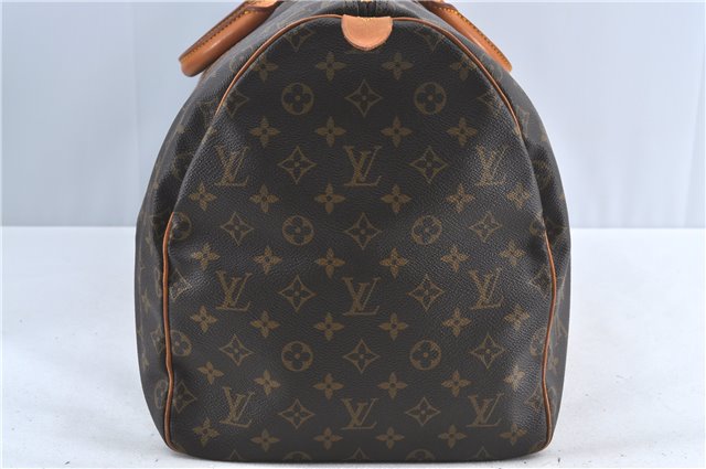 Authentic Louis Vuitton Monogram Keepall 55 Travel Boston Bag M41424 LV J5163