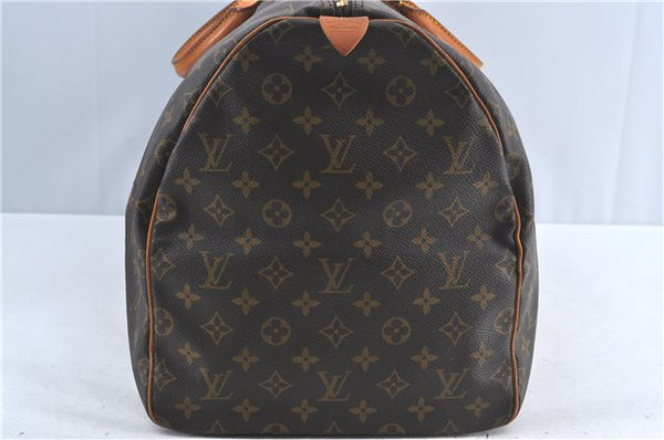 Authentic Louis Vuitton Monogram Keepall 55 Travel Boston Bag M41424 LV J5163