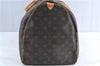 Authentic Louis Vuitton Monogram Keepall 55 Travel Boston Bag M41424 LV J5182