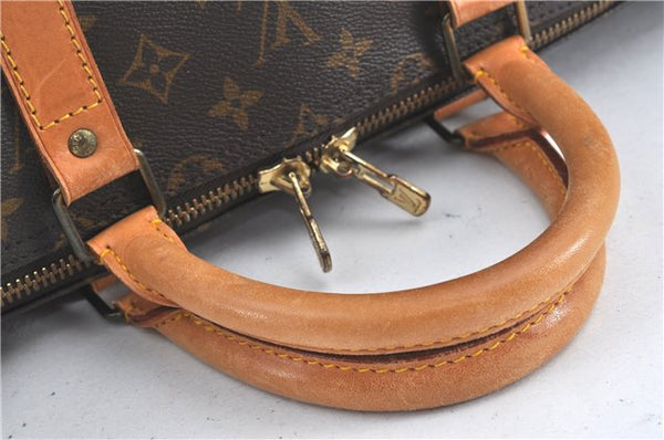 Authentic Louis Vuitton Monogram Keepall 55 Travel Boston Bag M41424 LV J5182