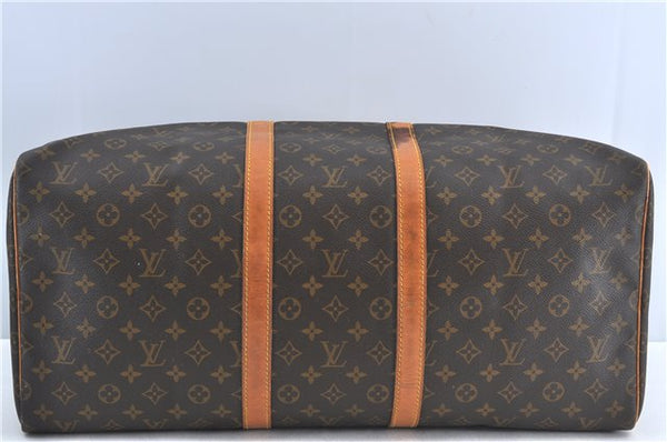 Authentic Louis Vuitton Monogram Keepall 55 Travel Boston Bag M41424 LV J5182