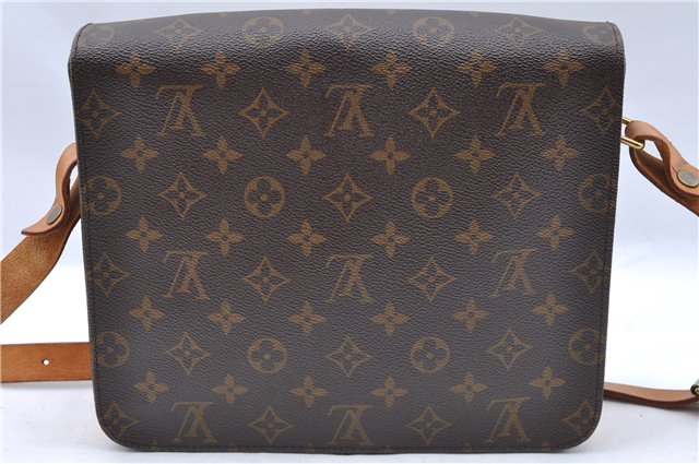Authentic Louis Vuitton Monogram Cartouchiere GM M51252 Shoulder Cross Bag J5186