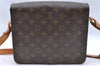 Authentic Louis Vuitton Monogram Cartouchiere GM M51252 Shoulder Cross Bag J5186