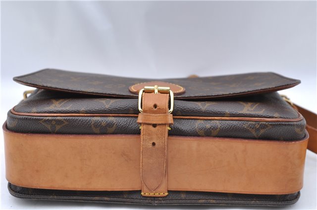 Authentic Louis Vuitton Monogram Cartouchiere GM M51252 Shoulder Cross Bag J5186