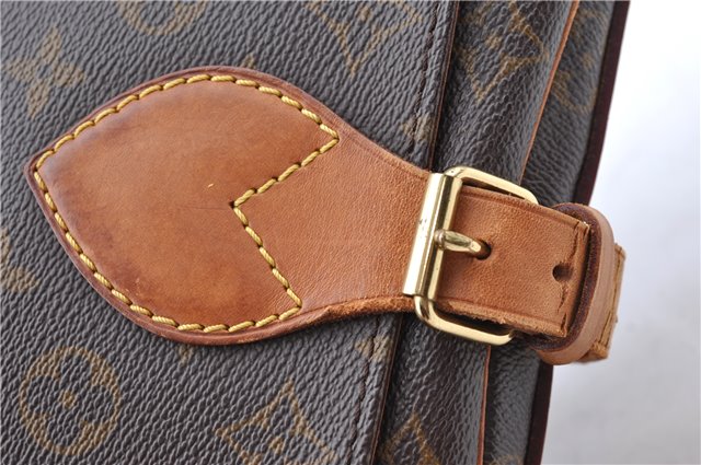 Authentic Louis Vuitton Monogram Cartouchiere GM M51252 Shoulder Cross Bag J5186