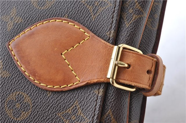 Authentic Louis Vuitton Monogram Cartouchiere GM M51252 Shoulder Cross Bag J5186
