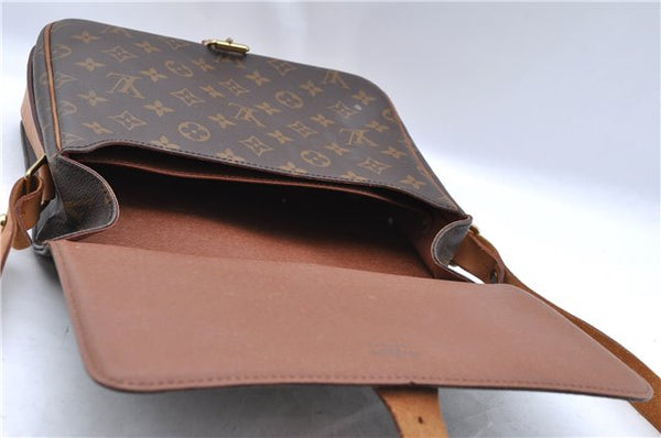 Authentic Louis Vuitton Monogram Cartouchiere GM M51252 Shoulder Cross Bag J5186