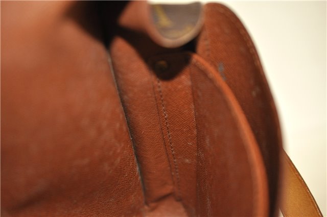 Authentic Louis Vuitton Monogram Cartouchiere GM M51252 Shoulder Cross Bag J5186