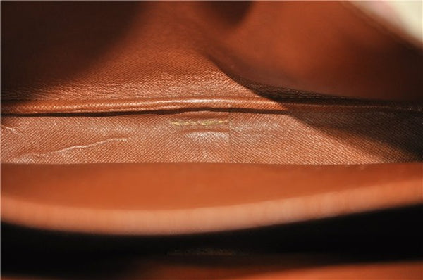 Authentic Louis Vuitton Monogram Cartouchiere GM M51252 Shoulder Cross Bag J5186