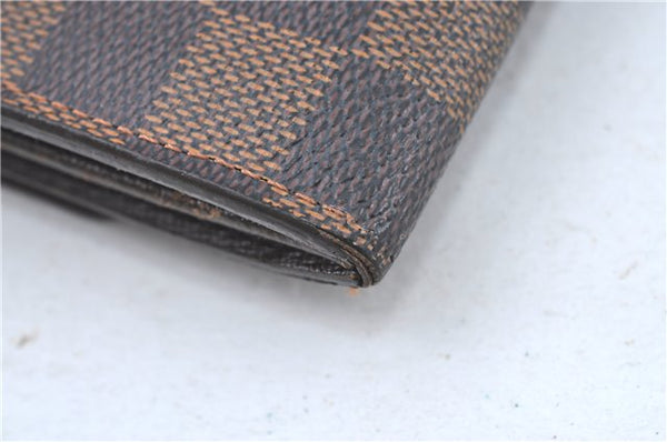 Authentic Louis Vuitton Damier Portefeuille Sarah Long Wallet N61734 LV J5194