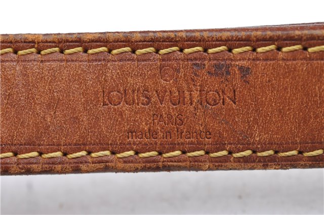 Authentic Louis Vuitton Monogram Petit Noe M42226 Shoulder Drawstring Bag J5209