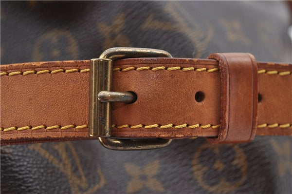 Authentic Louis Vuitton Monogram Petit Noe M42226 Shoulder Drawstring Bag J5209