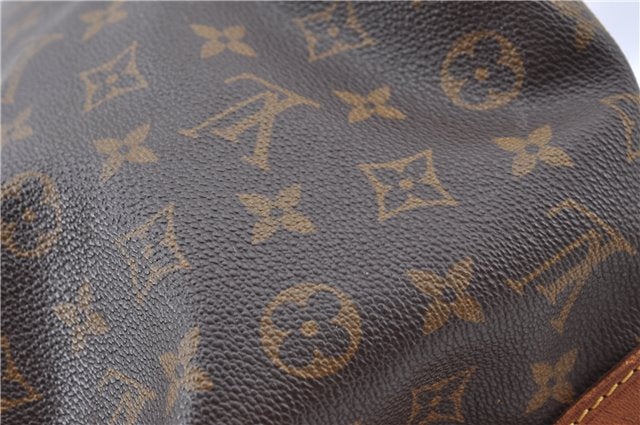 Authentic Louis Vuitton Monogram Petit Noe M42226 Shoulder Drawstring Bag J5209