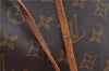 Authentic Louis Vuitton Monogram Petit Noe M42226 Shoulder Drawstring Bag J5209