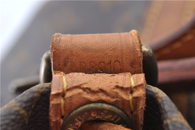 Authentic Louis Vuitton Monogram Petit Noe M42226 Shoulder Drawstring Bag J5209