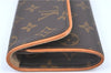 Auth Louis Vuitton Monogram Pochette Twin PM Shoulder Bag M51854 LV Box J5211