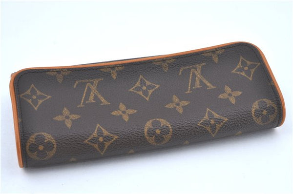 Auth Louis Vuitton Monogram Pochette Twin PM Shoulder Bag M51854 LV Box J5211