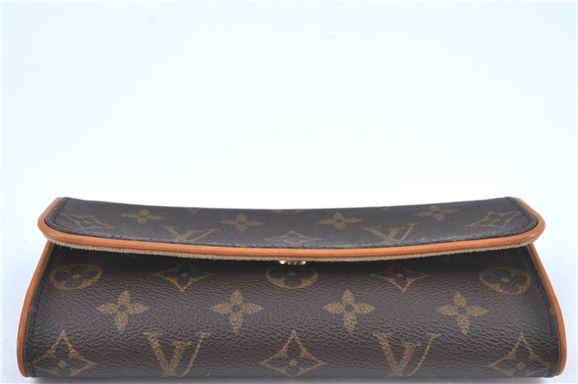 Auth Louis Vuitton Monogram Pochette Twin PM Shoulder Bag M51854 LV Box J5211