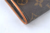Auth Louis Vuitton Monogram Pochette Twin PM Shoulder Bag M51854 LV Box J5211