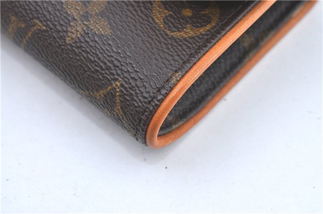 Auth Louis Vuitton Monogram Pochette Twin PM Shoulder Bag M51854 LV Box J5211