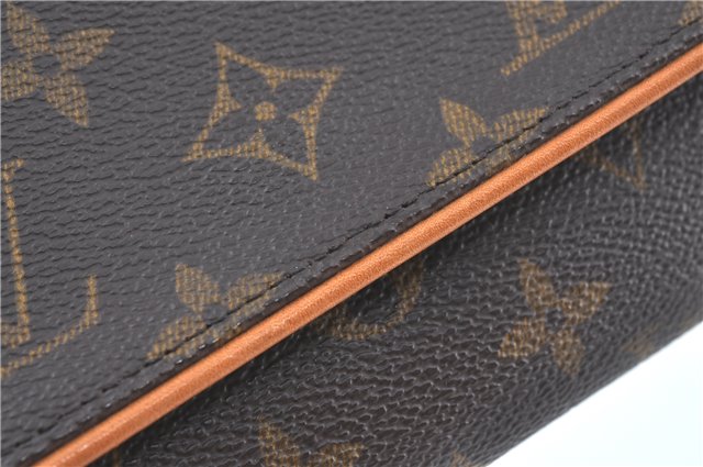 Auth Louis Vuitton Monogram Pochette Twin PM Shoulder Bag M51854 LV Box J5211
